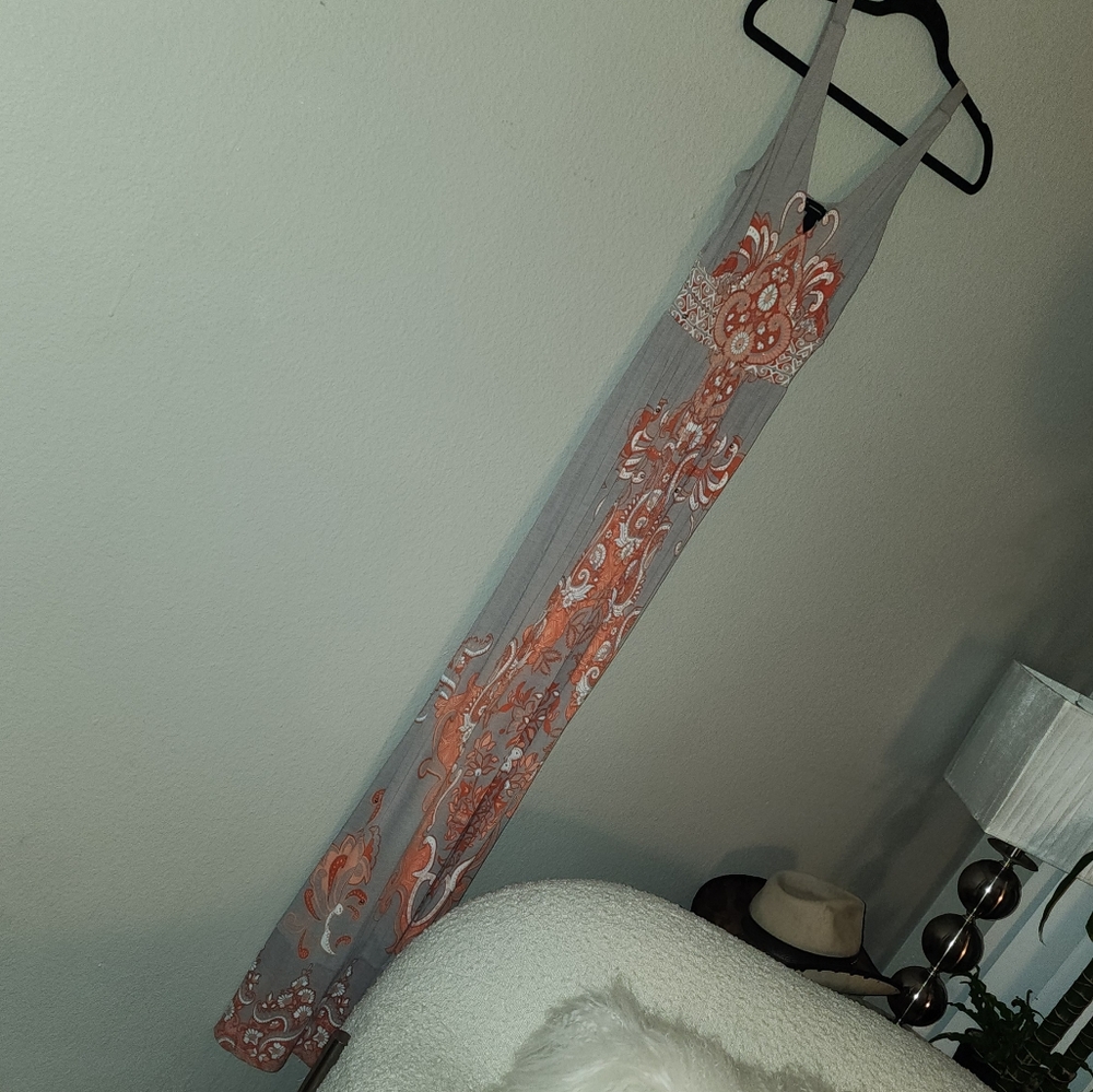 STUNNING SUMMER MAXI DRESS INC. INTERNATIONAL CONCEPT XS ☆ - Picture 3 of 11